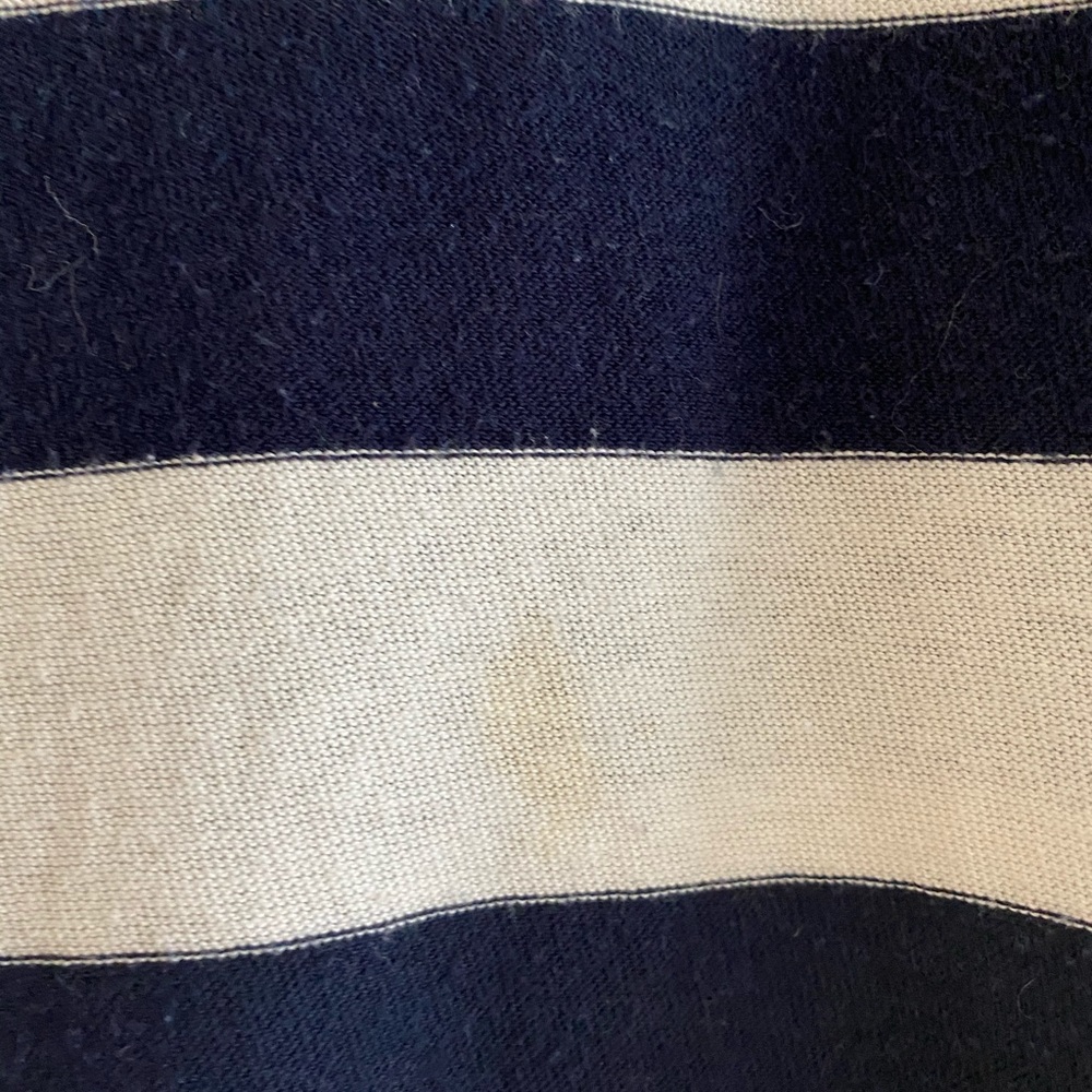 J. Crew Striped Cotton Long Sleeved Top - Picture 3 of 5